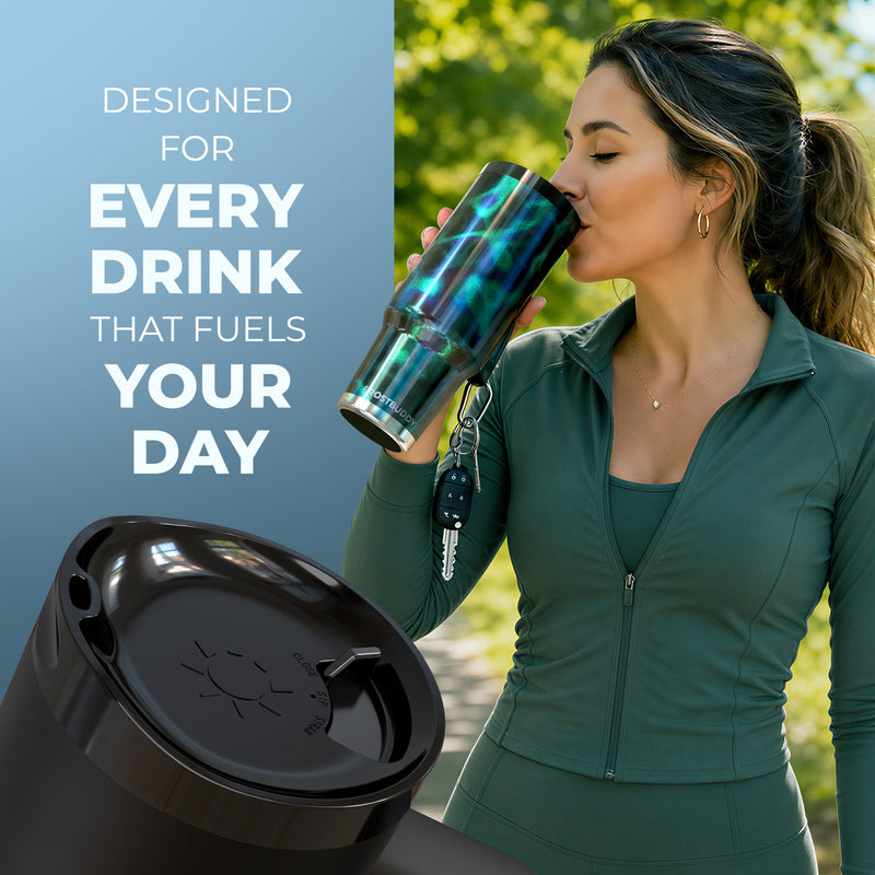 Thicc Buddy 40oz | Nebraska Cornhuskers | Night Game